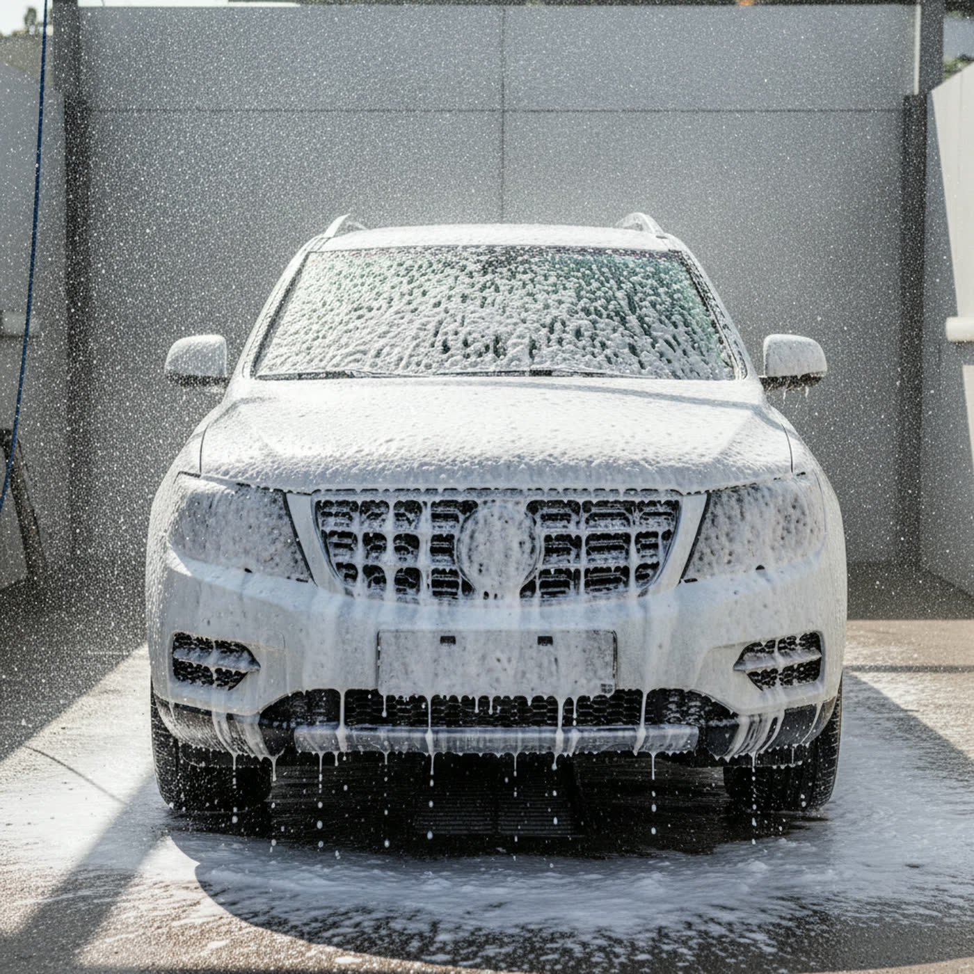 Decontamination foam wash